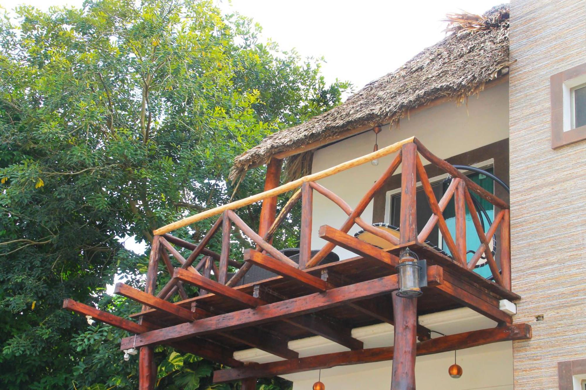 Hotel Pancho Villas Bacalar - Free Bikes And Paddles מראה חיצוני תמונה