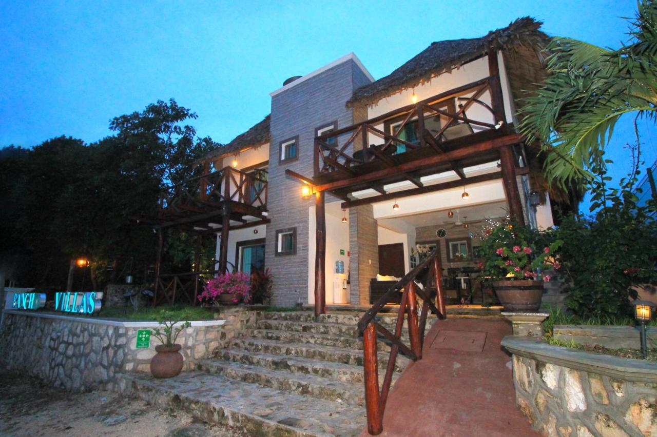 Hotel Pancho Villas Bacalar - Free Bikes And Paddles מראה חיצוני תמונה