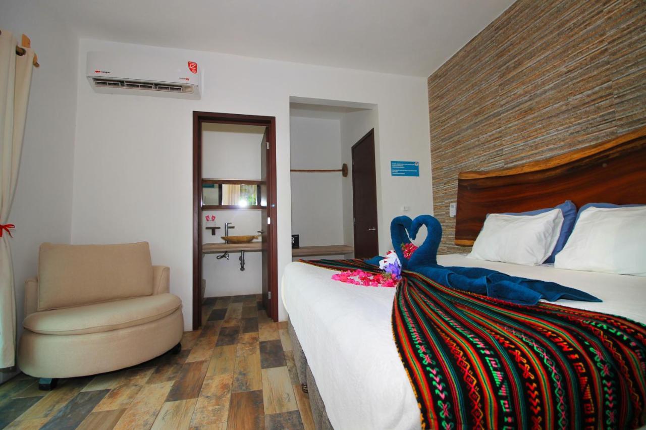 Hotel Pancho Villas Bacalar - Free Bikes And Paddles מראה חיצוני תמונה