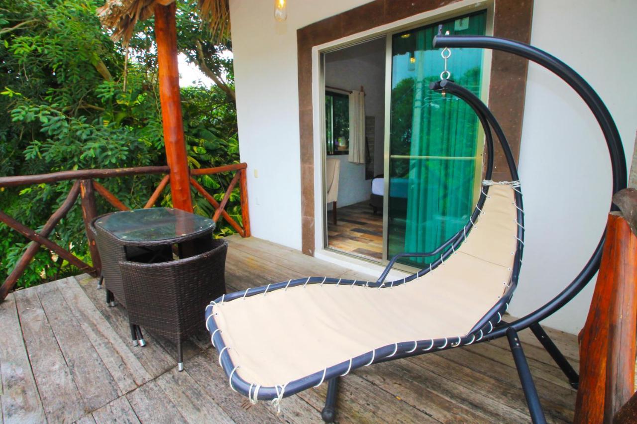 Hotel Pancho Villas Bacalar - Free Bikes And Paddles מראה חיצוני תמונה