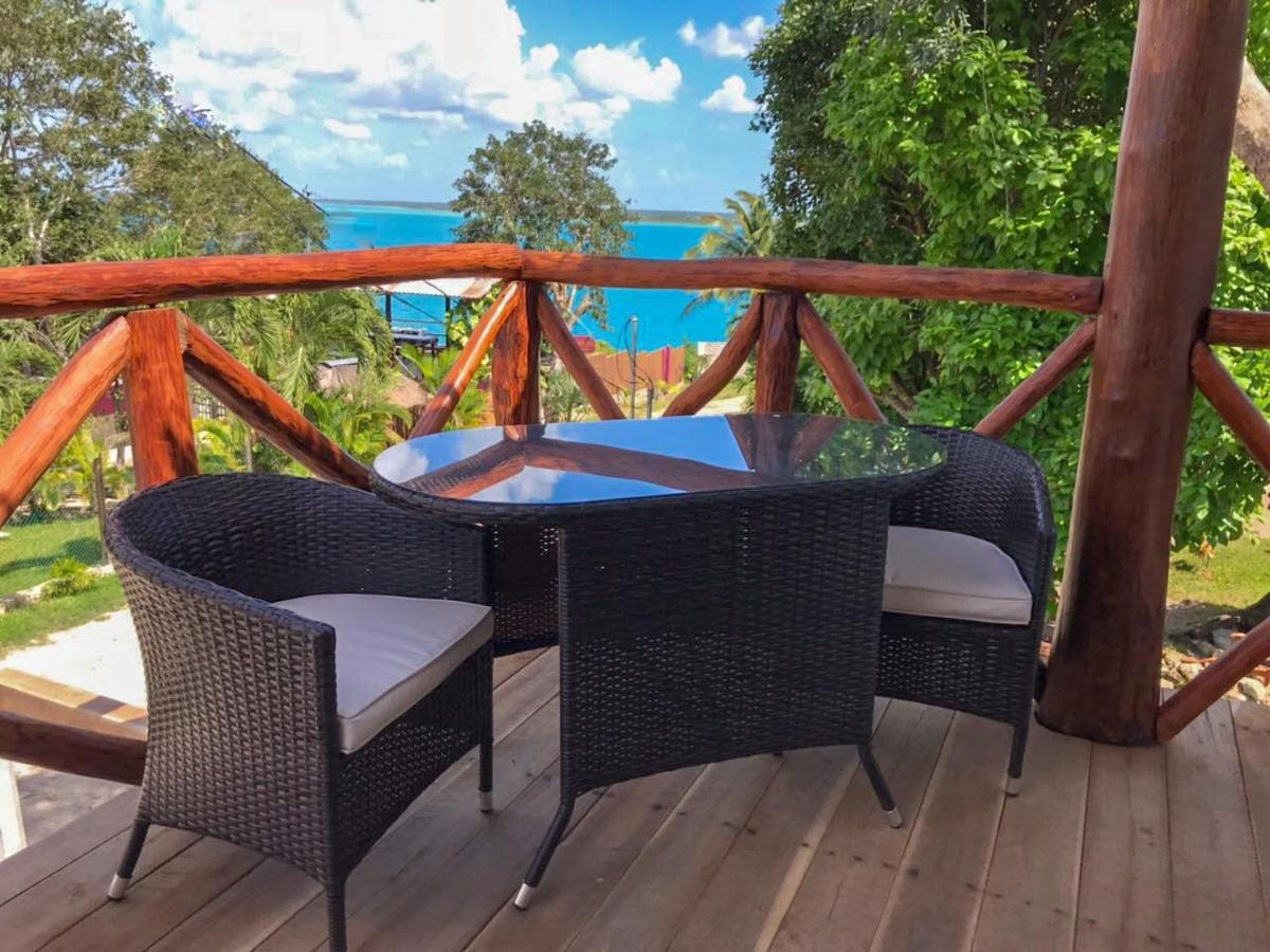 Hotel Pancho Villas Bacalar - Free Bikes And Paddles מראה חיצוני תמונה