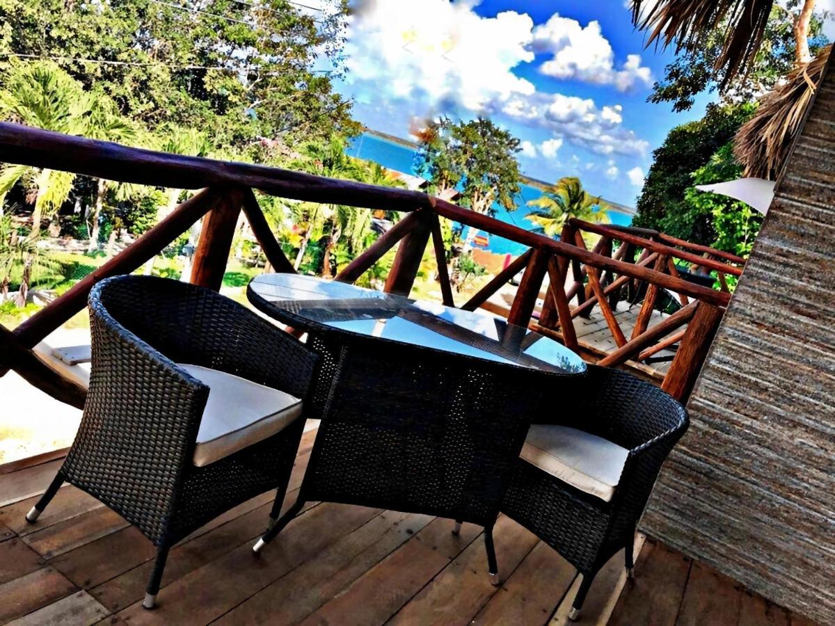 Hotel Pancho Villas Bacalar - Free Bikes And Paddles מראה חיצוני תמונה