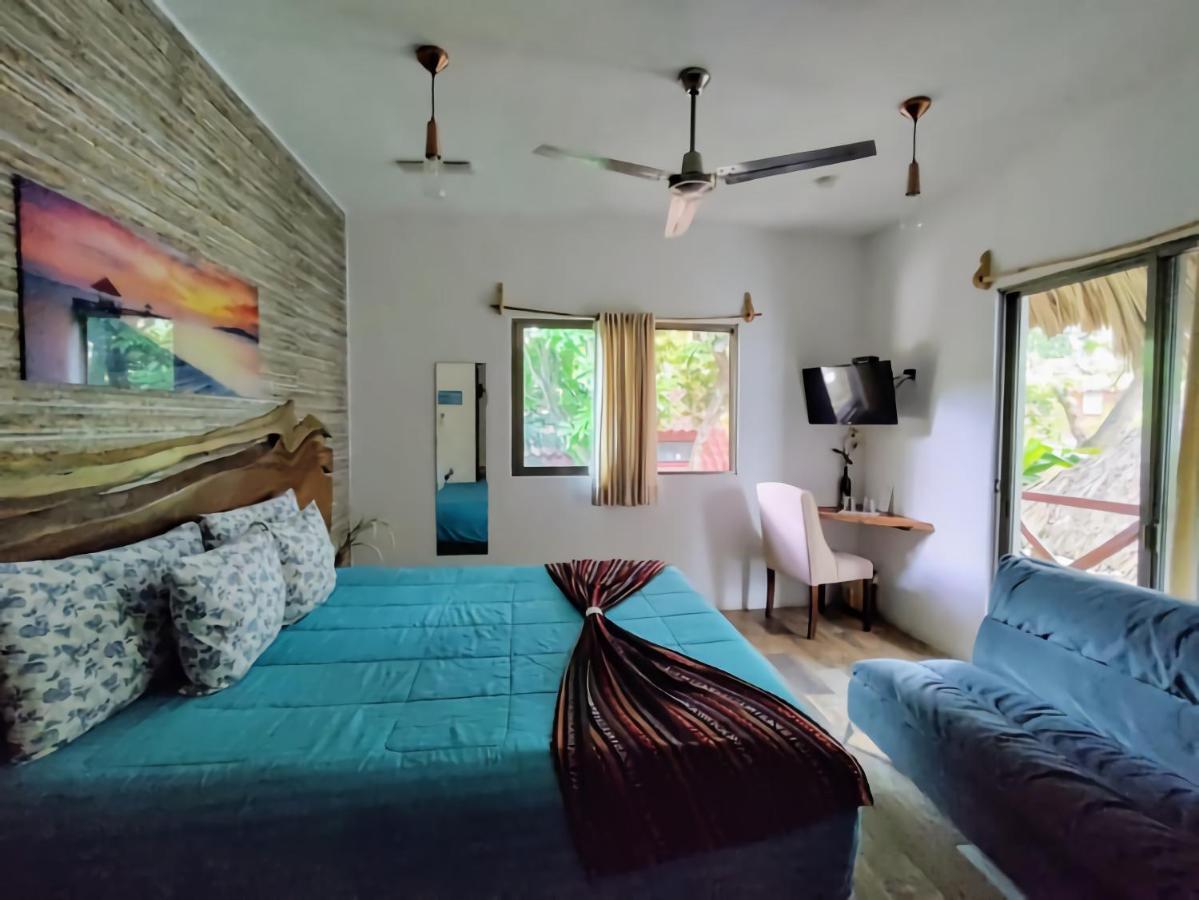 Hotel Pancho Villas Bacalar - Free Bikes And Paddles מראה חיצוני תמונה