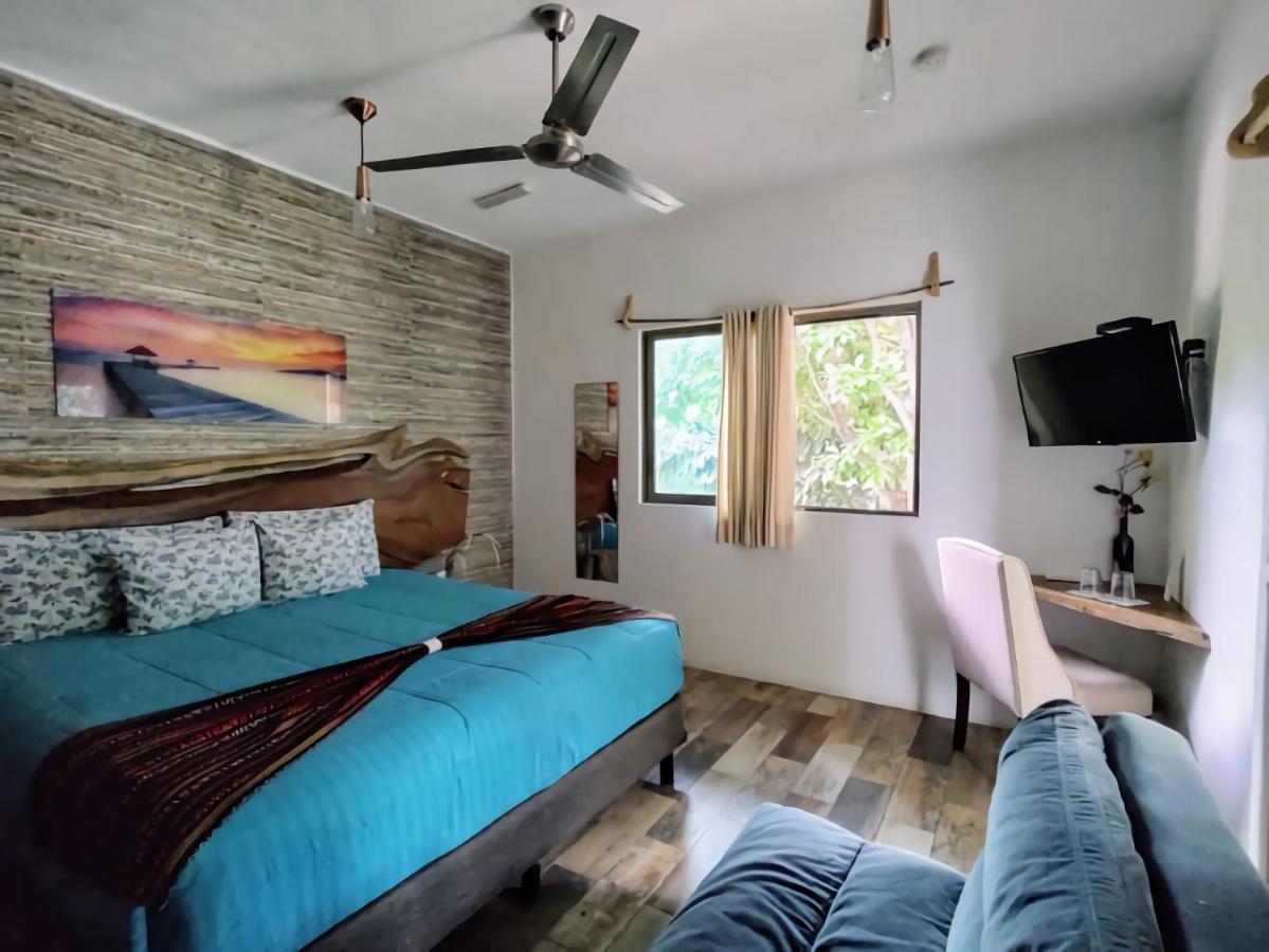 Hotel Pancho Villas Bacalar - Free Bikes And Paddles מראה חיצוני תמונה