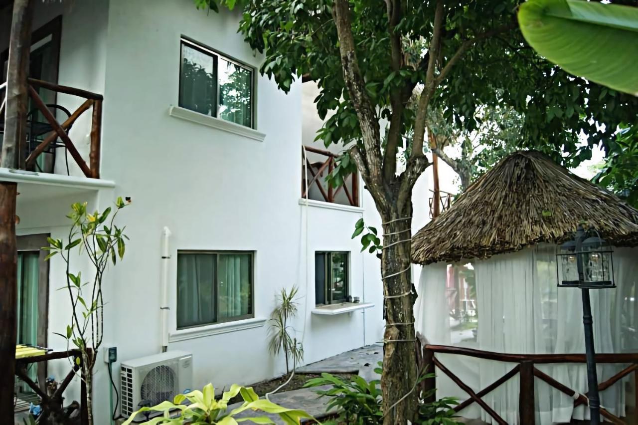Hotel Pancho Villas Bacalar - Free Bikes And Paddles מראה חיצוני תמונה