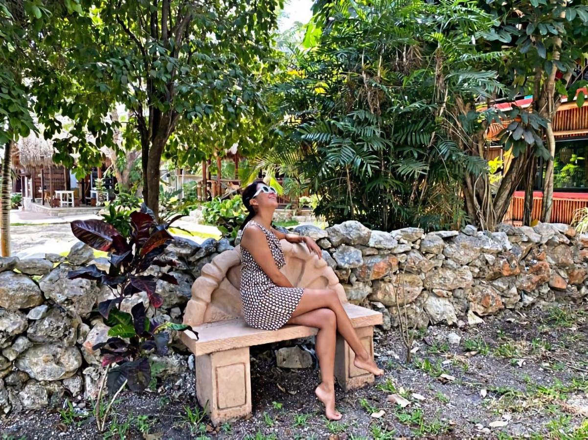 Hotel Pancho Villas Bacalar - Free Bikes And Paddles מראה חיצוני תמונה