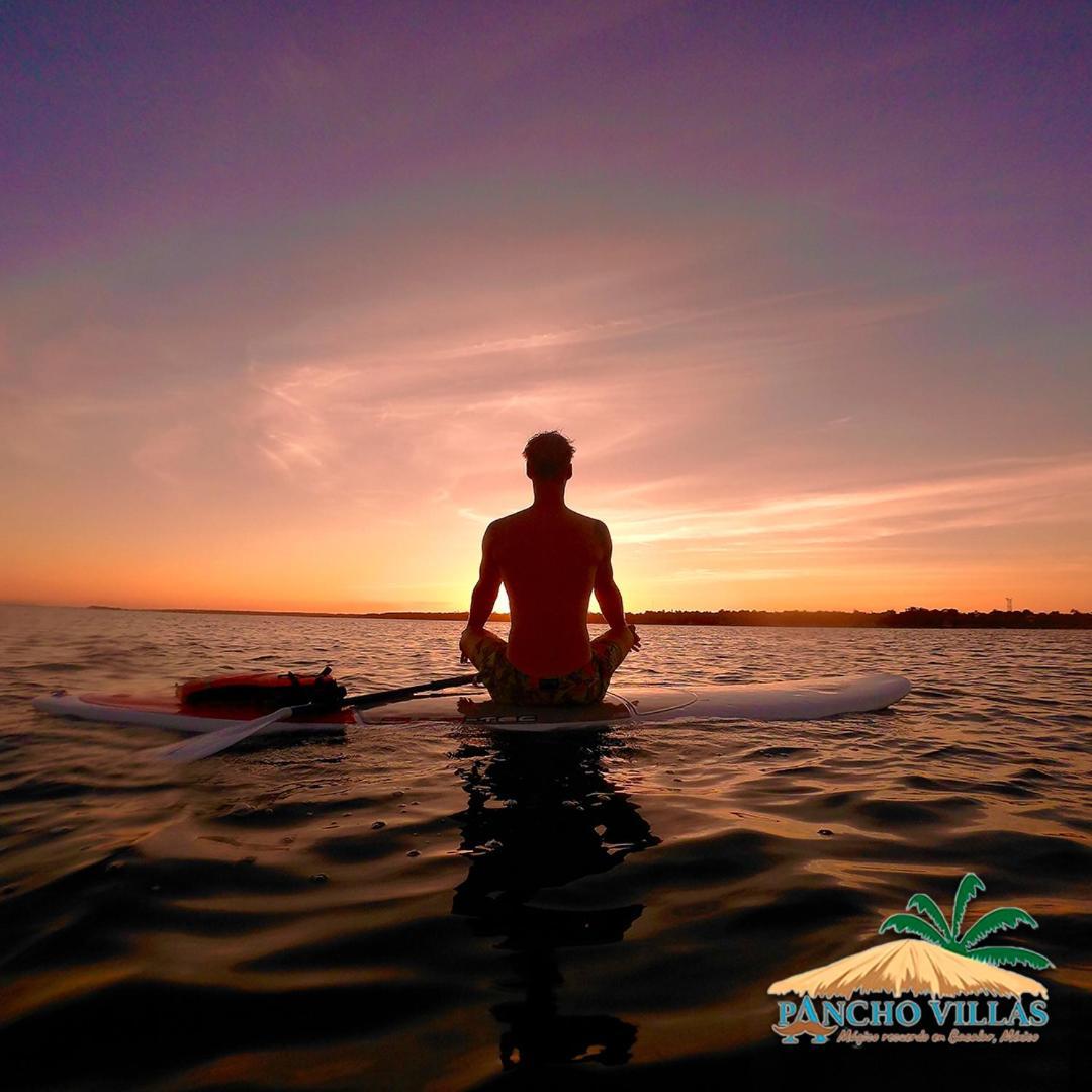 Hotel Pancho Villas Bacalar - Free Bikes And Paddles מראה חיצוני תמונה