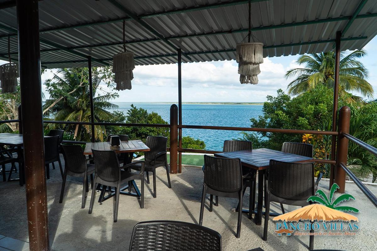 Hotel Pancho Villas Bacalar - Free Bikes And Paddles מראה חיצוני תמונה